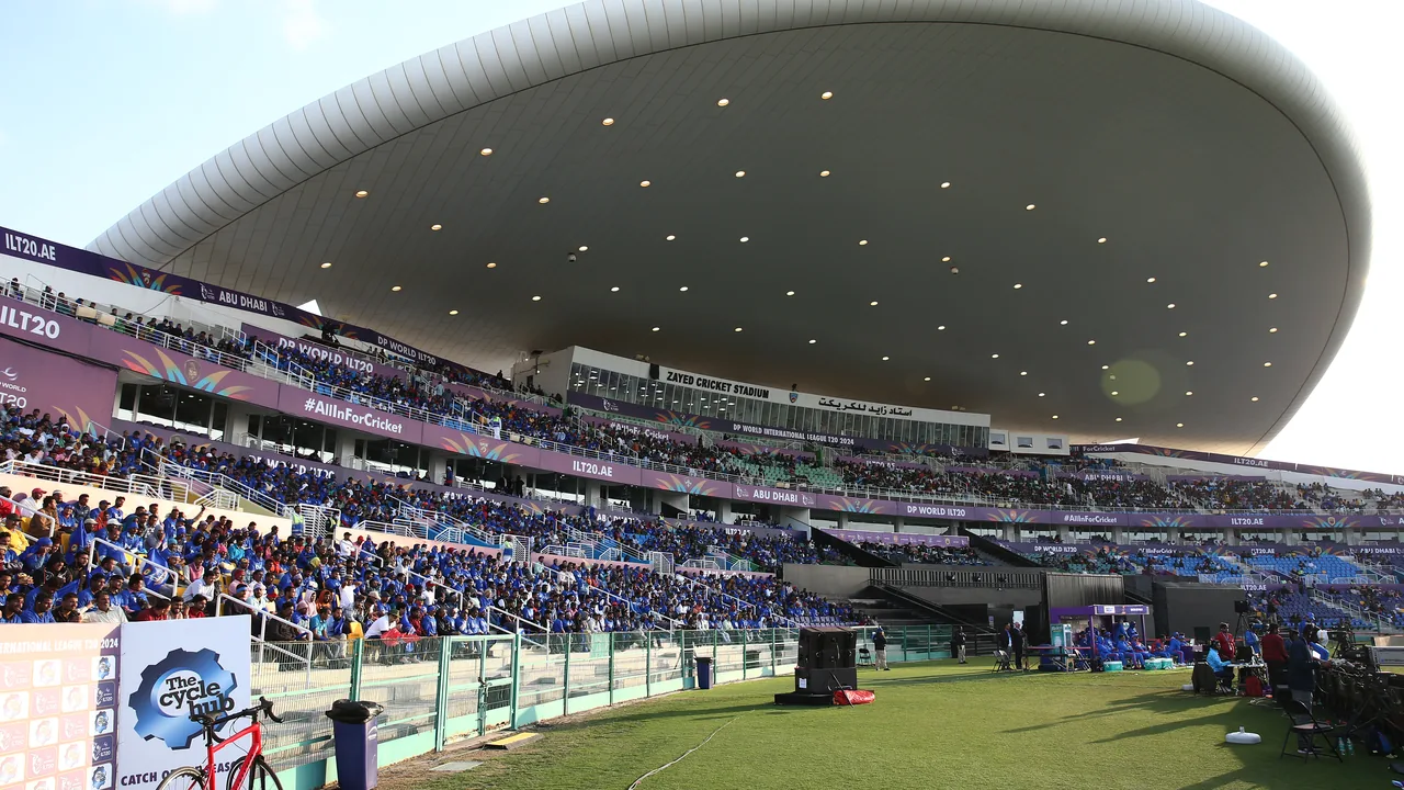 Zayed Cricket Stadium, Abu Dhabi, during DP World ILT20 Season 4